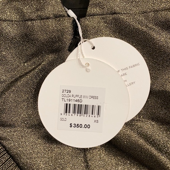NWT La Maison Talulah Golda Ruffle Mini Dress* - Picture 4 of 9